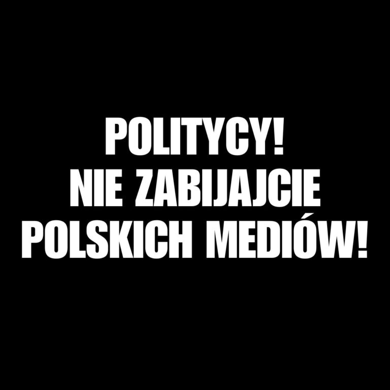 Media protestują przeciwko niekorzystnemu prawu autorskiemu i apelują do polityków: nie zabijajcie polskich mediów!