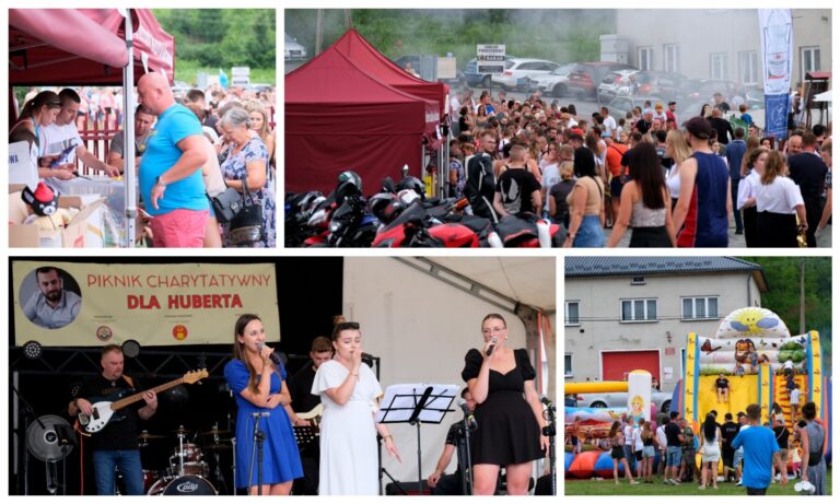 Tłumy na pikniku dla Huberta. Ocean dobra zalał Wojnarową