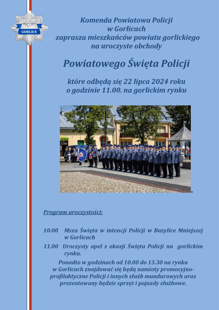 KPP w Gorlicach, policja