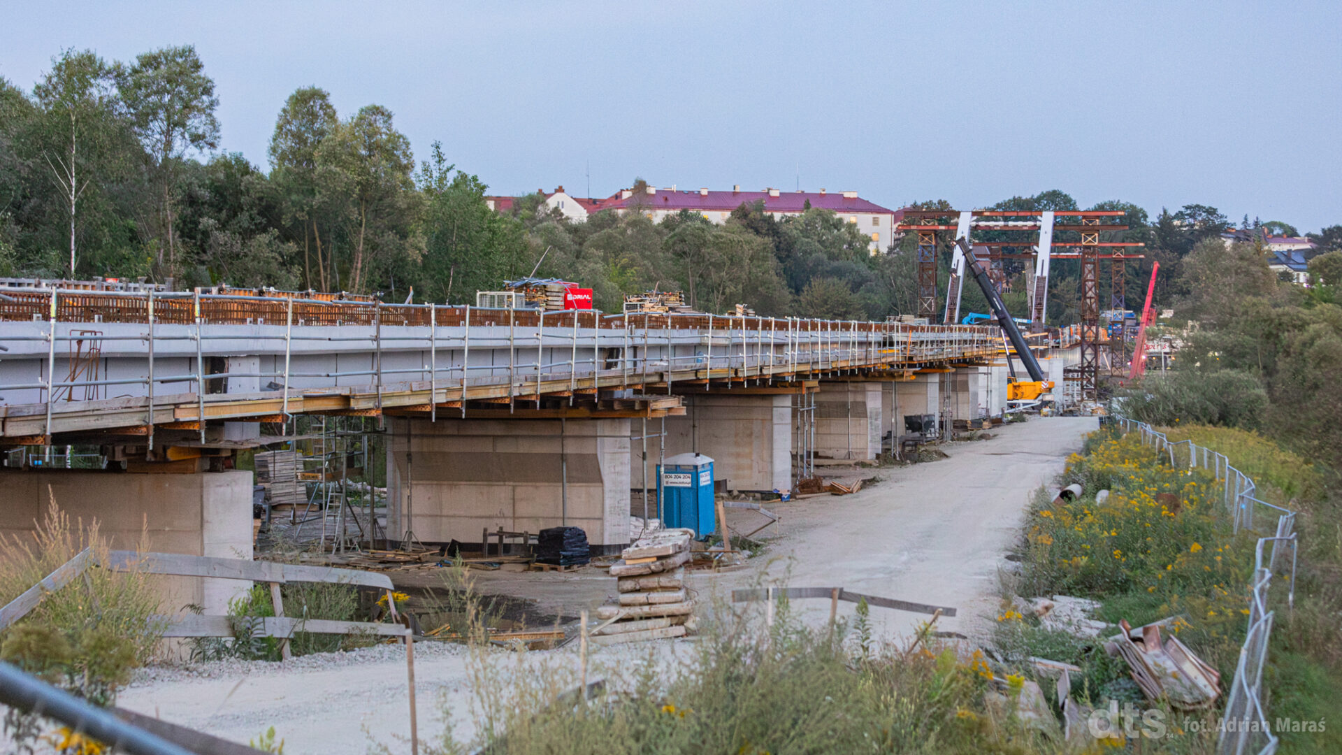 Nowy Sącz, most kolejowy