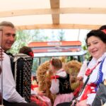 korowód dożynkowy Korzenna