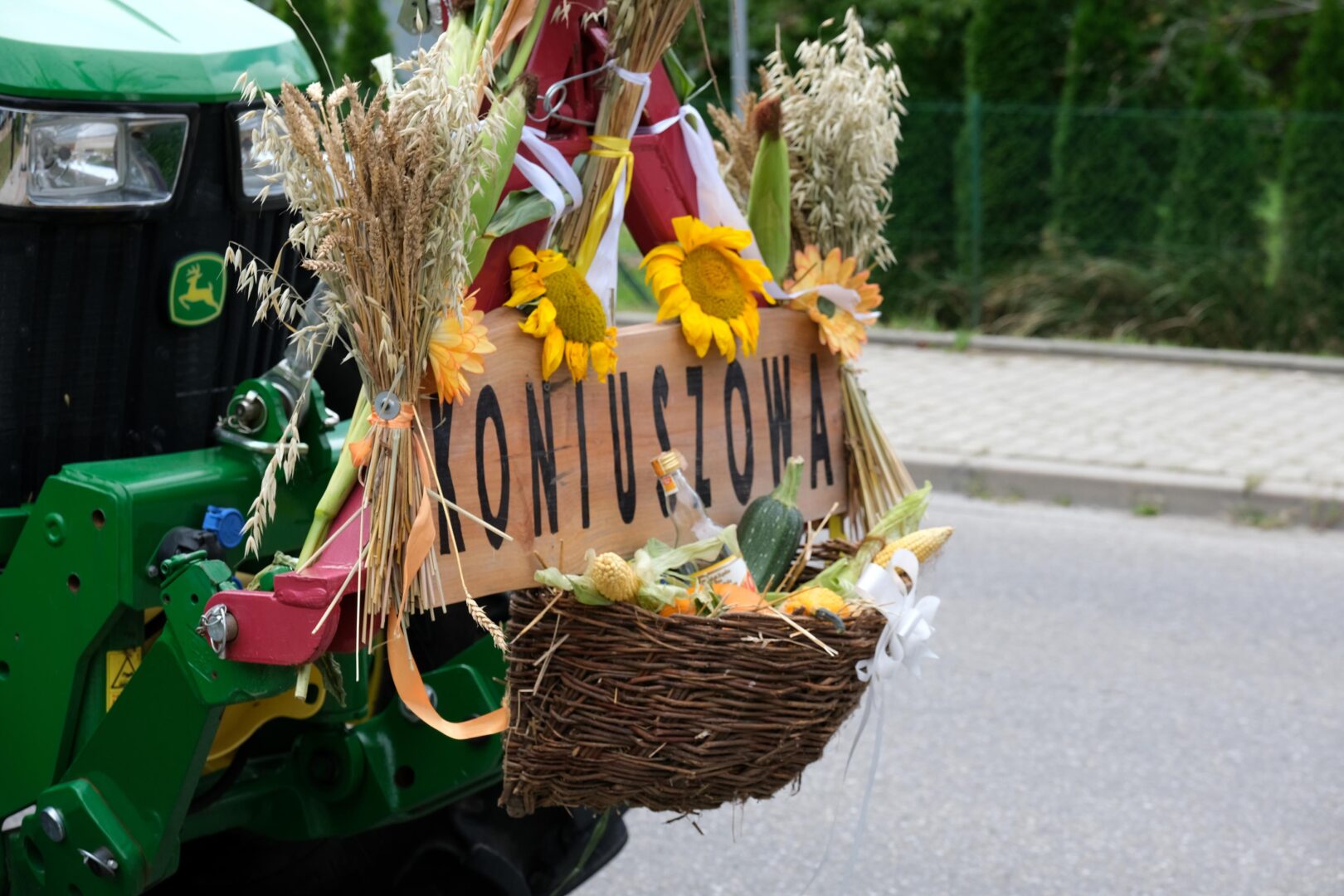 korowód dożynkowy Korzenna