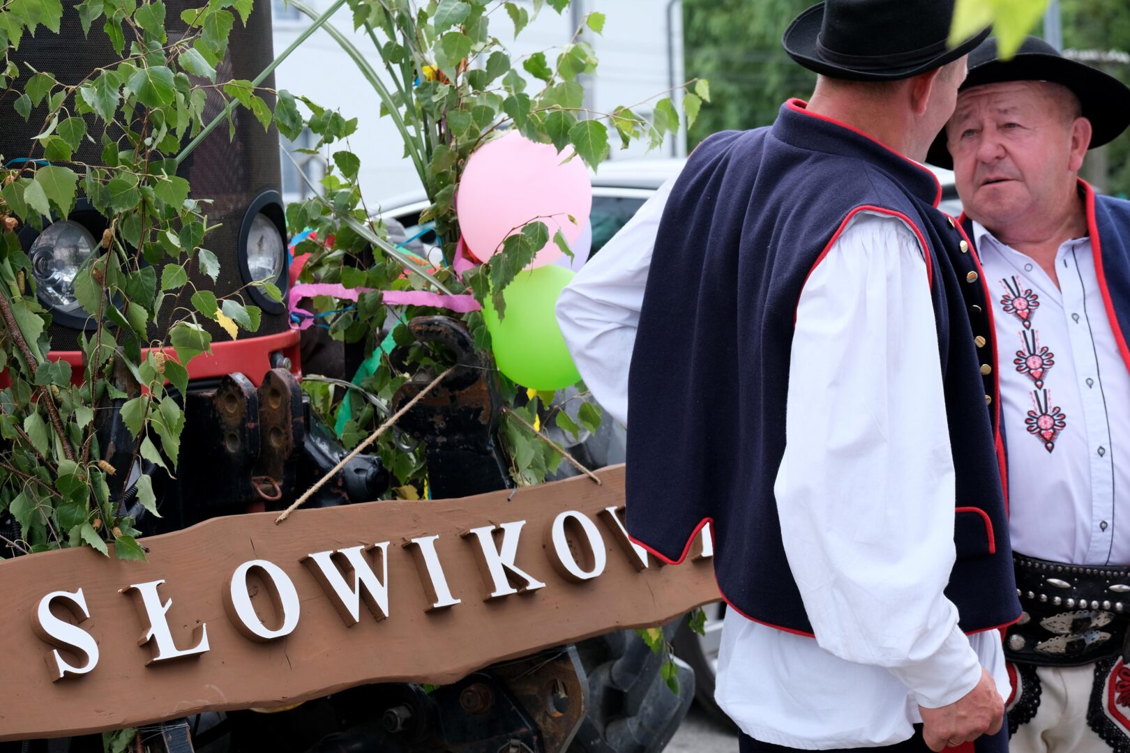korowód dożynkowy Korzenna
