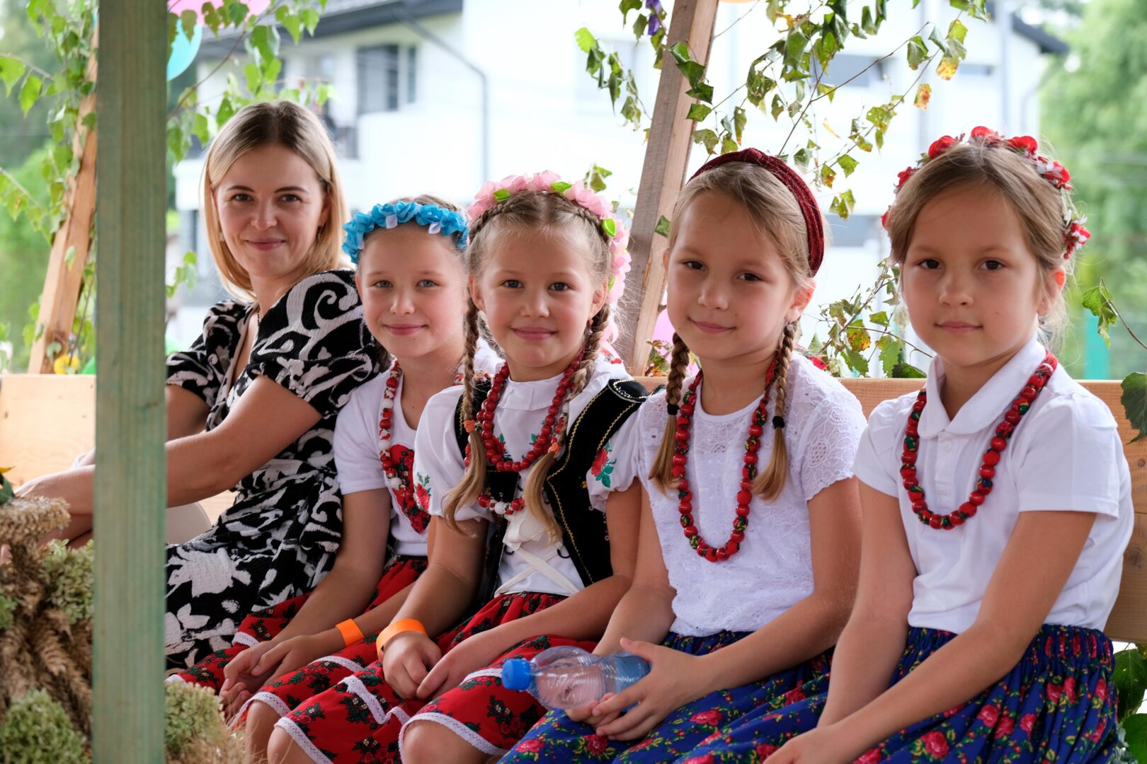 korowód dożynkowy Korzenna