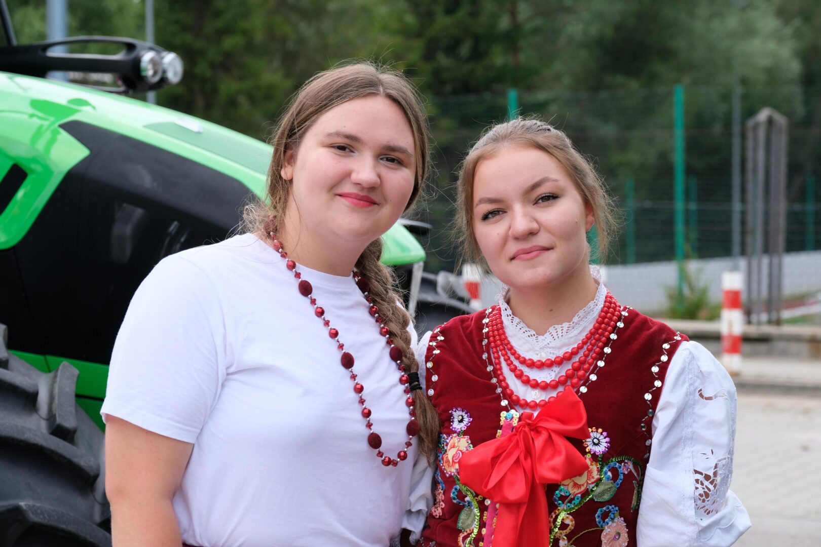 korowód dożynkowy Korzenna