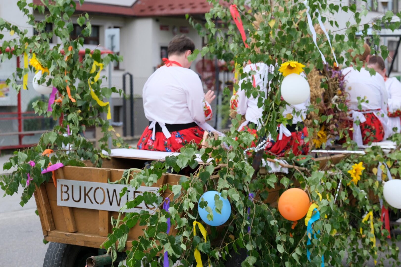 korowód dożynkowy Korzenna