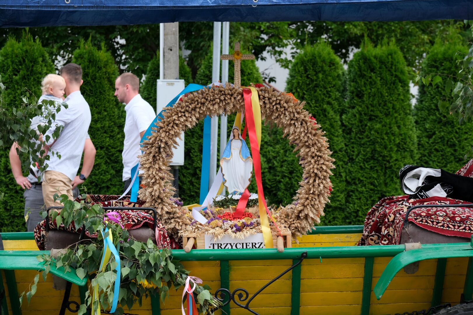 korowód dożynkowy Korzenna