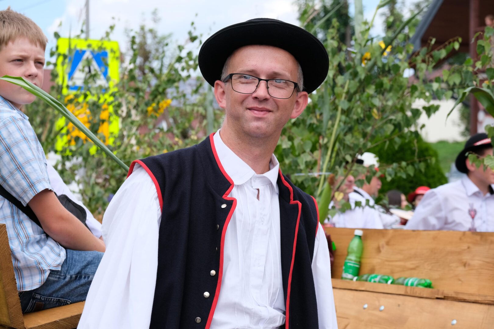 korowód dożynkowy Korzenna