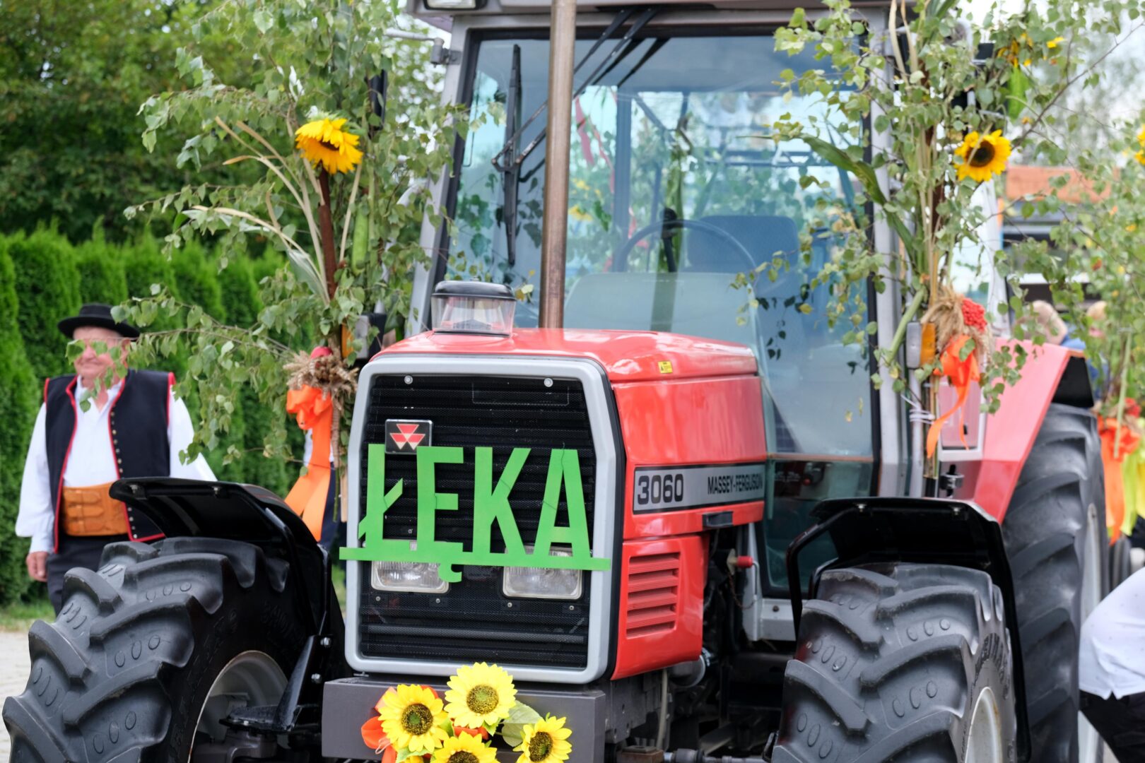 korowód dożynkowy Korzenna