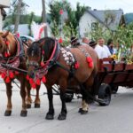 korowód dożynkowy Korzenna