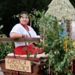 korowód dożynkowy Korzenna