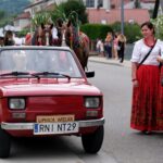 korowód dożynkowy Korzenna