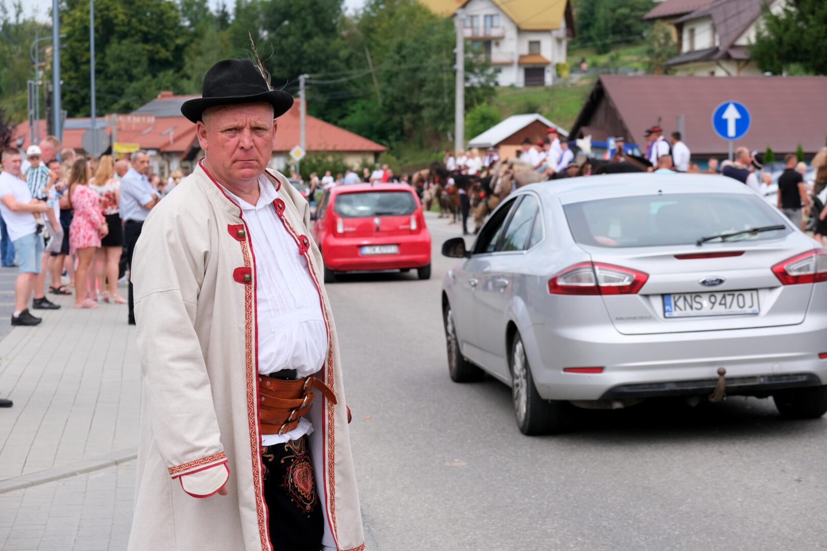 korowód dożynkowy Korzenna