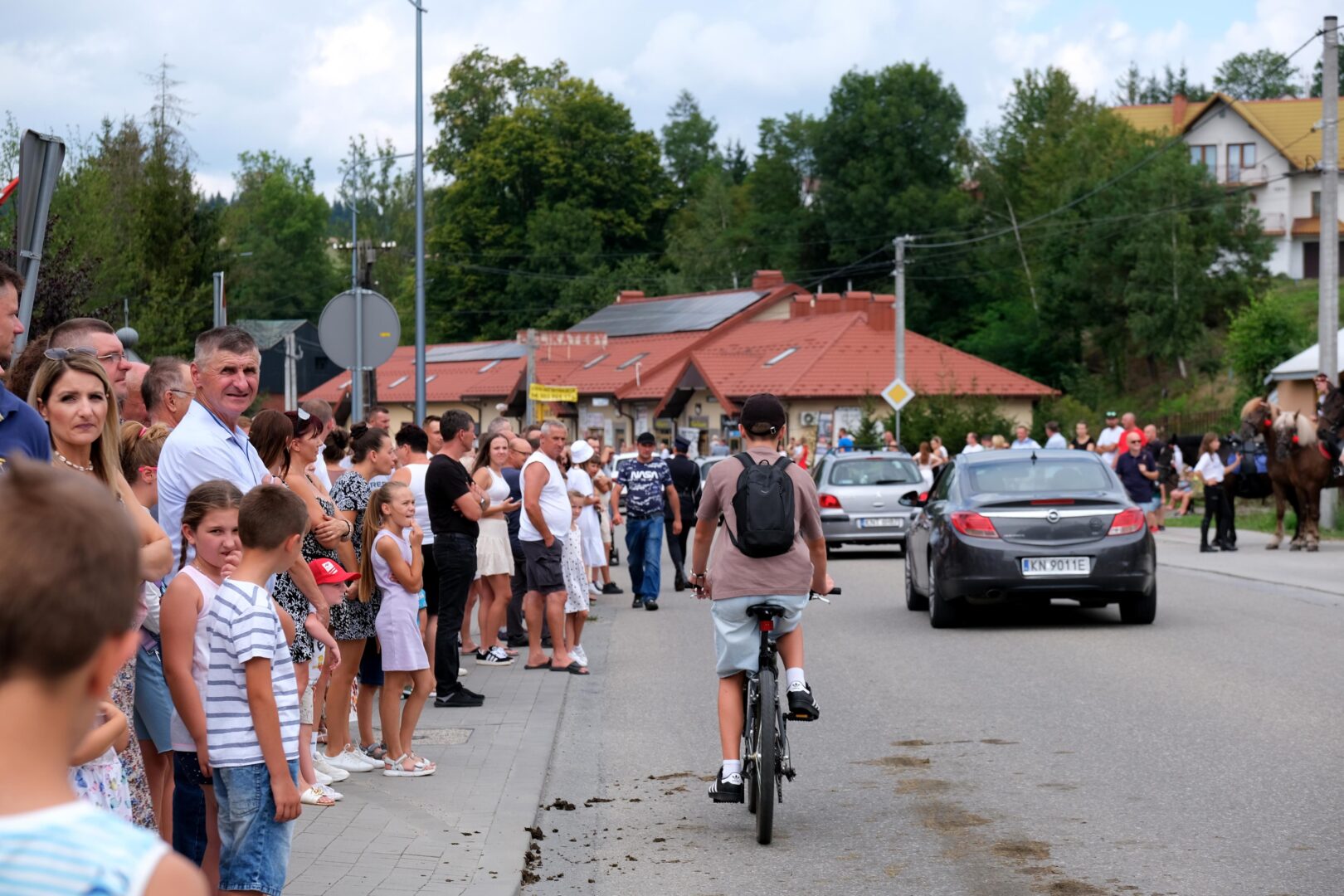 korowód dożynkowy Korzenna