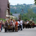 korowód dożynkowy Korzenna
