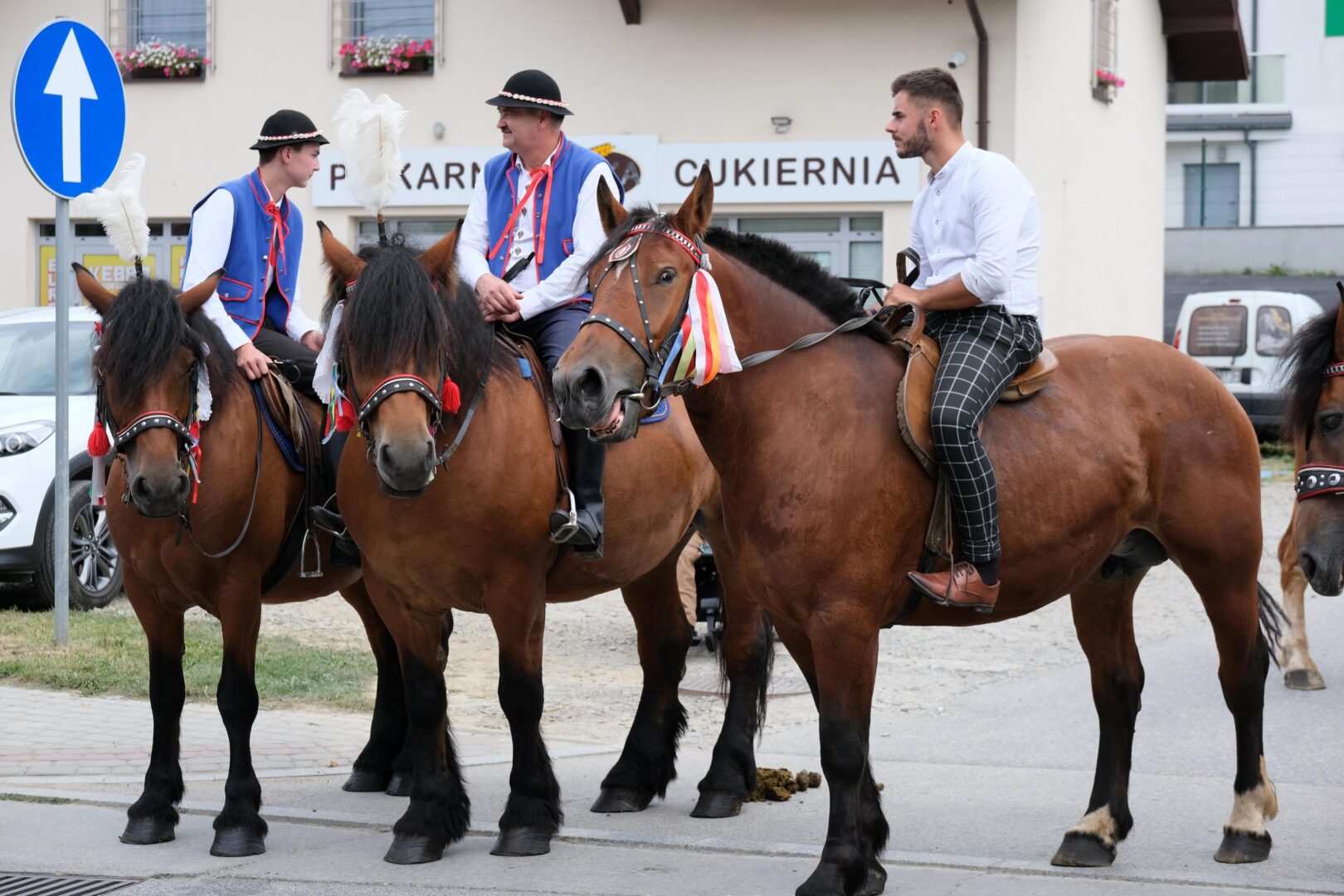 korowód dożynkowy Korzenna