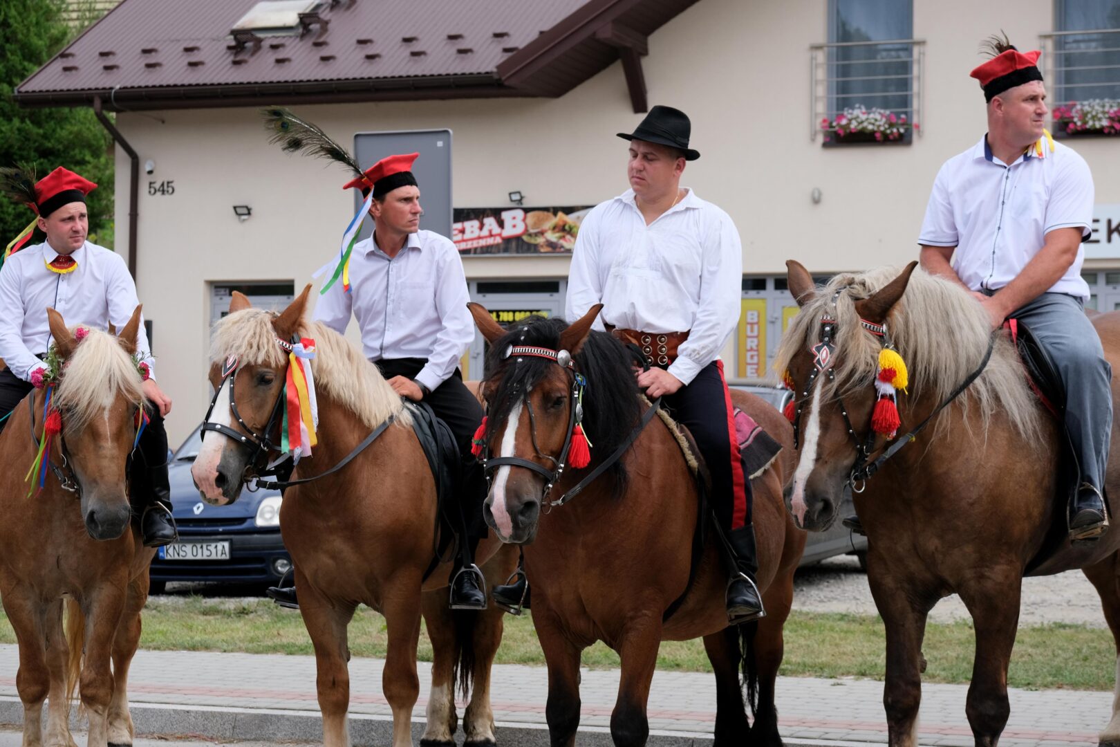 korowód dożynkowy Korzenna