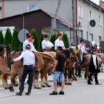 korowód dożynkowy Korzenna