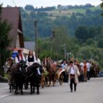 korowód dożynkowy Korzenna