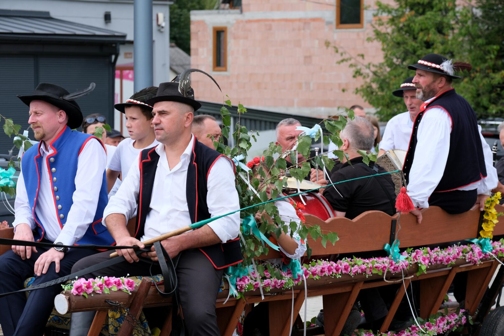 korowód dożynkowy Korzenna