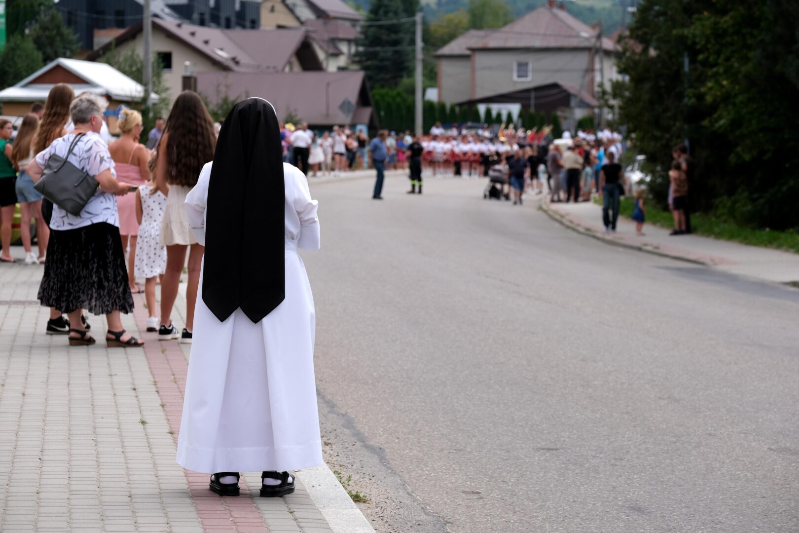 korowód dożynkowy Korzenna
