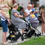 korowód dożynkowy Korzenna