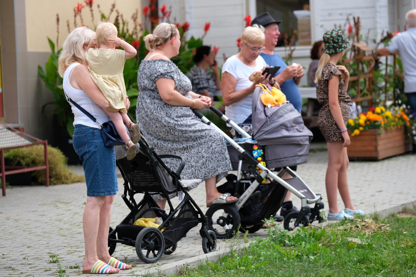 korowód dożynkowy Korzenna