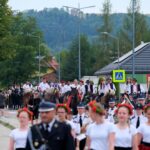 korowód dożynkowy Korzenna