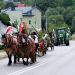 korowód dożynkowy Korzenna