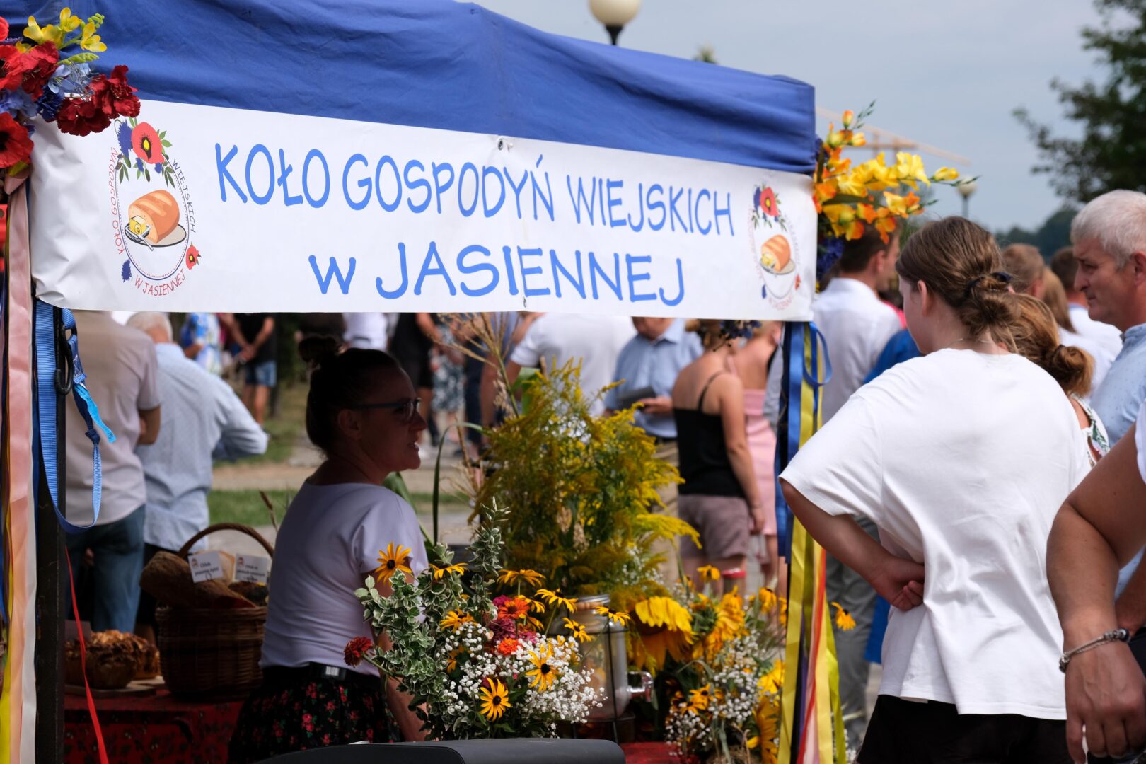 korowód dożynkowy Korzenna