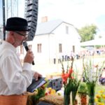 korowód dożynkowy Korzenna