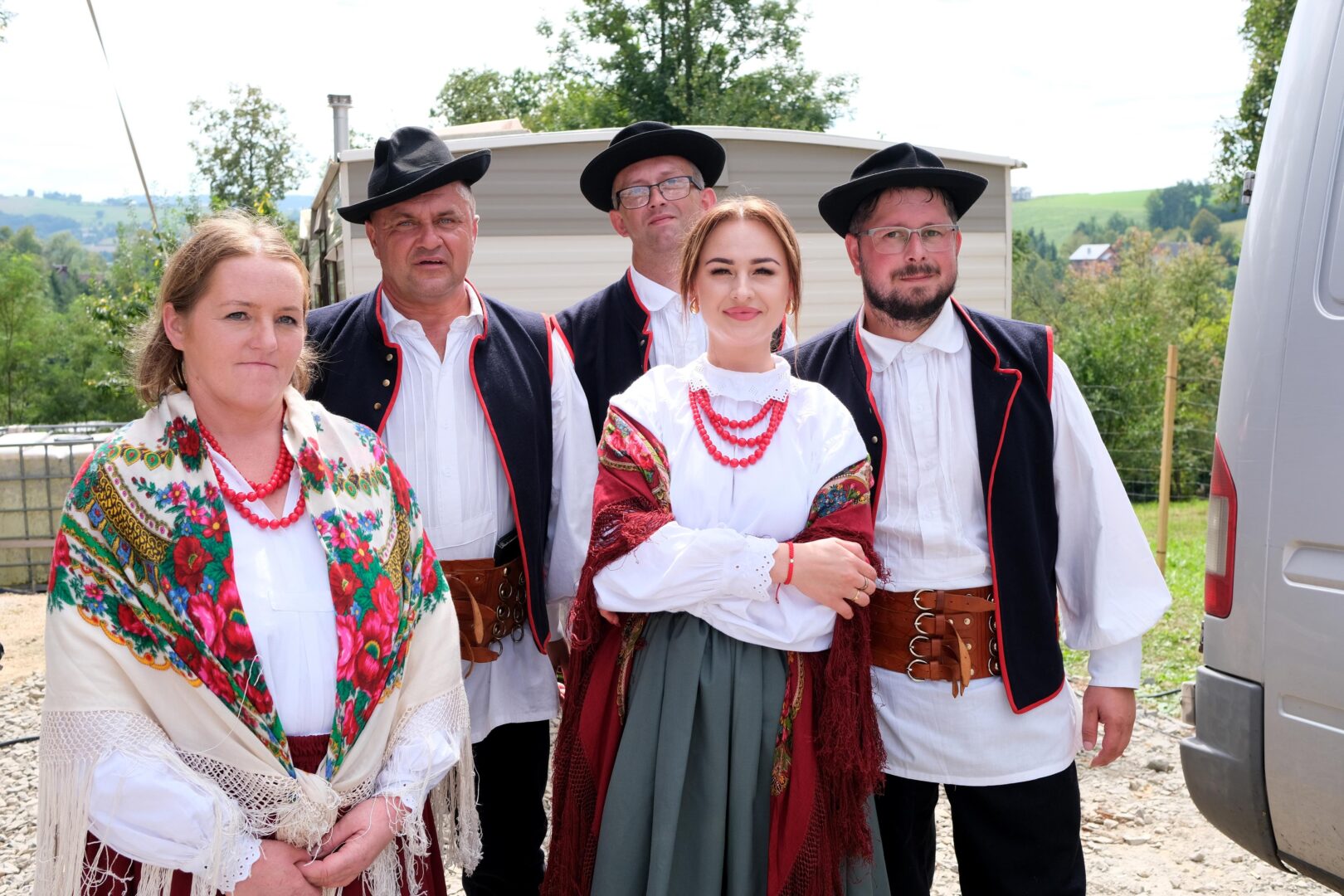 korowód dożynkowy Korzenna