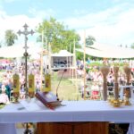 korowód dożynkowy Korzenna