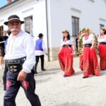 korowód dożynkowy Korzenna