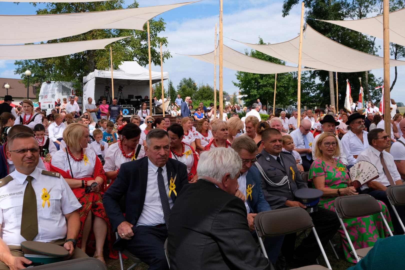 korowód dożynkowy Korzenna