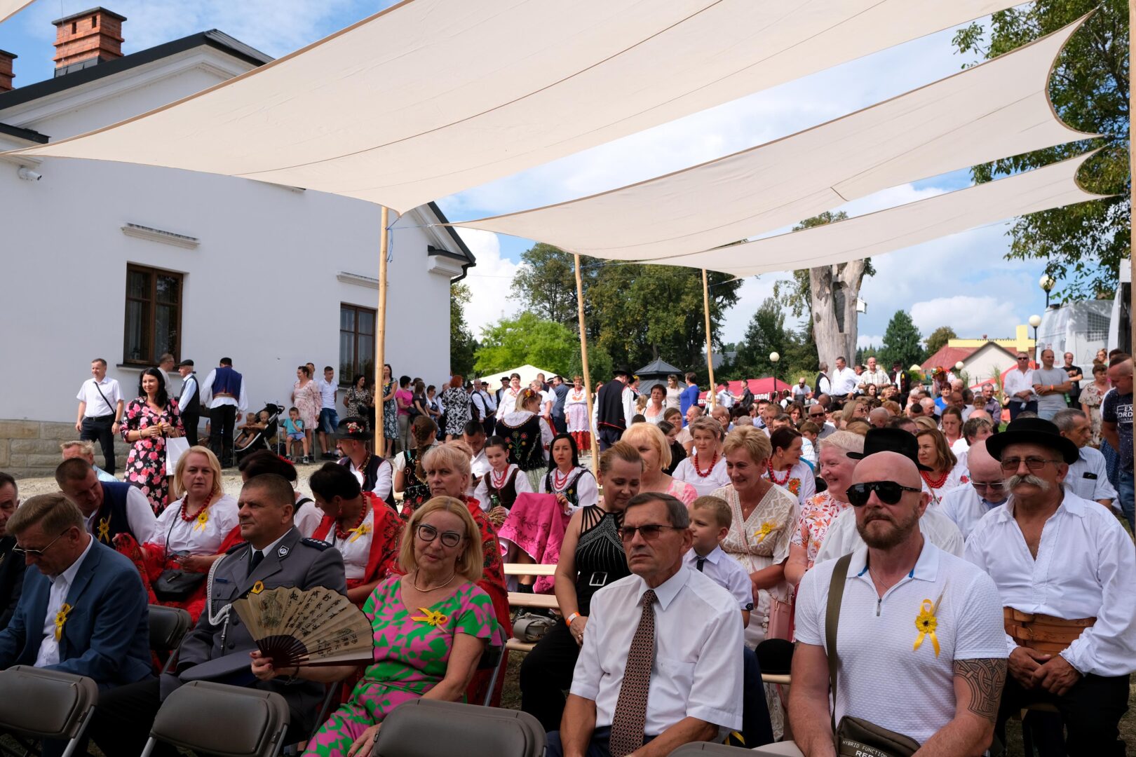 korowód dożynkowy Korzenna