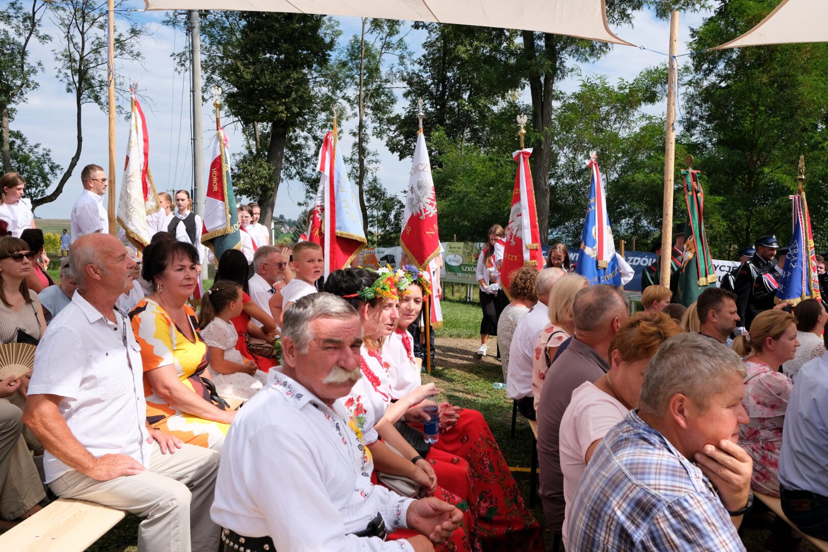 korowód dożynkowy Korzenna