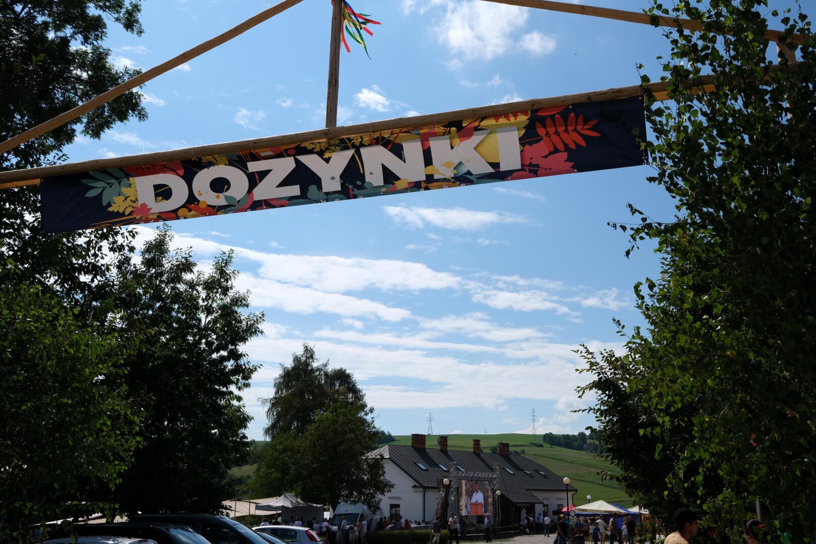 korowód dożynkowy Korzenna