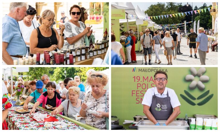 Co za smaki, co za zapachy… aż ślinka cieknie. Małopolski Festiwal Smaku w Krynicy-Zdroju [ZDJĘCIA]