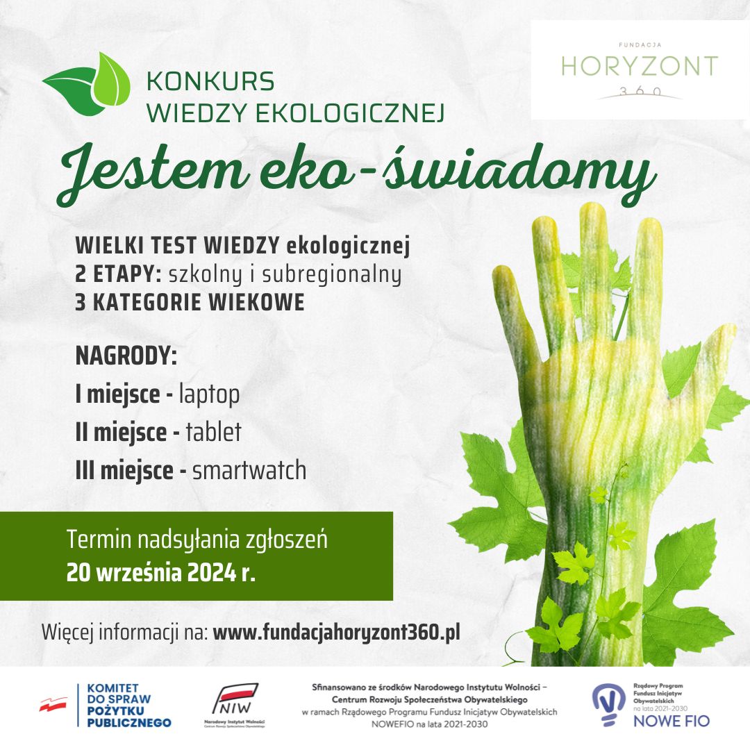 jestem eko - świadomy
