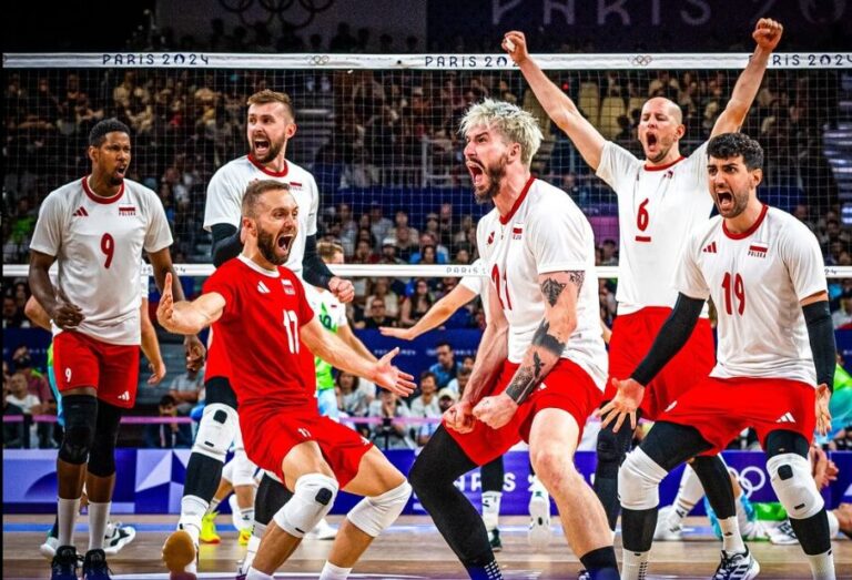 Marcin Janusz z drużyną w finale Igrzysk Olimpijskich