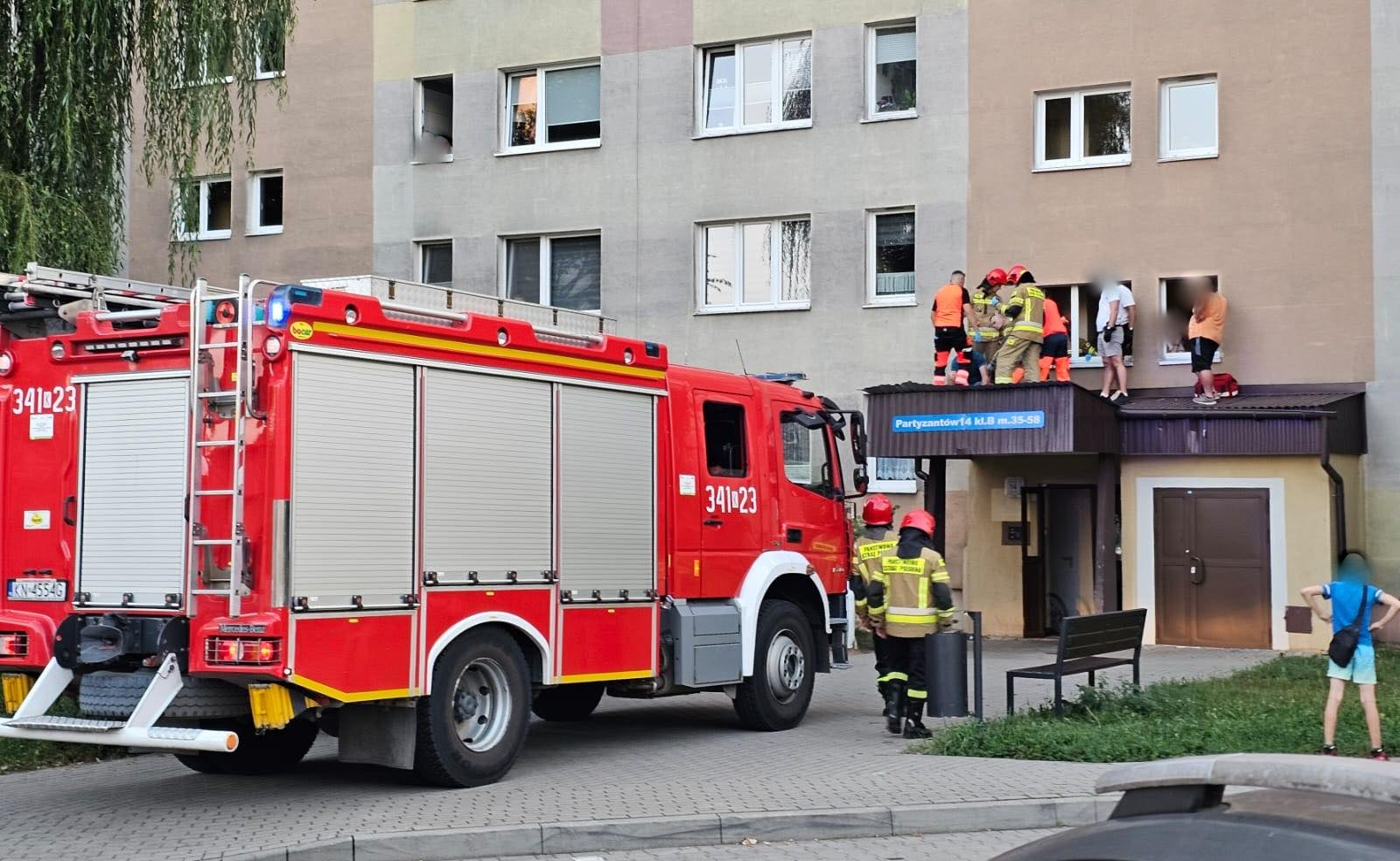 upadek z wysokości, Nowy Sącz