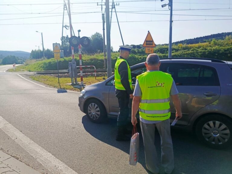 Policja i kolejarze w akcji. Czas zadbać o bezpieczeństwo