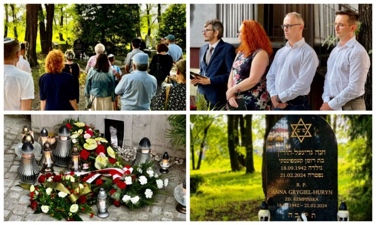 “Wyrwa w sercu Nowego Sącza, którą staramy się uszanować”. Rocznica likwidacji getta [FILM, ZDJĘCIA]