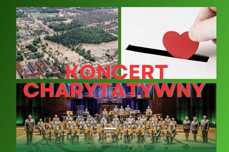 Orkiestra Reprezentacyjna Straży Granicznej w imię powodzian