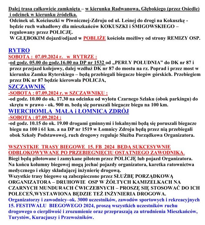 Festiwal Biegowy