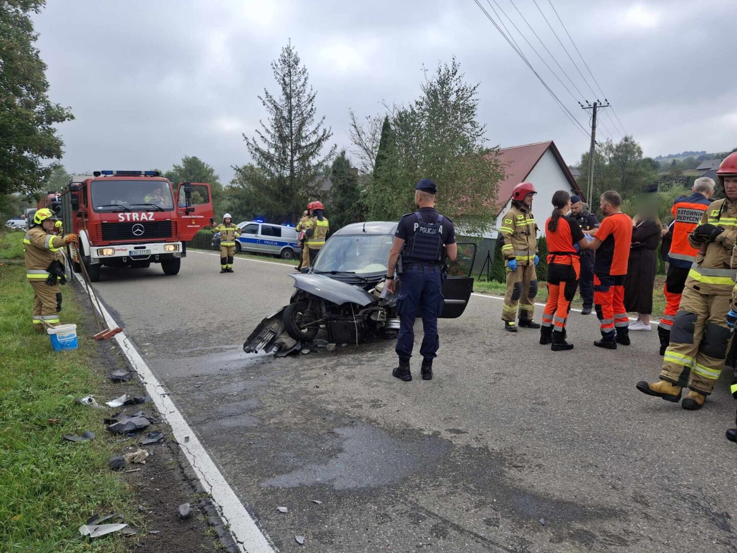 wypadek Korzenna