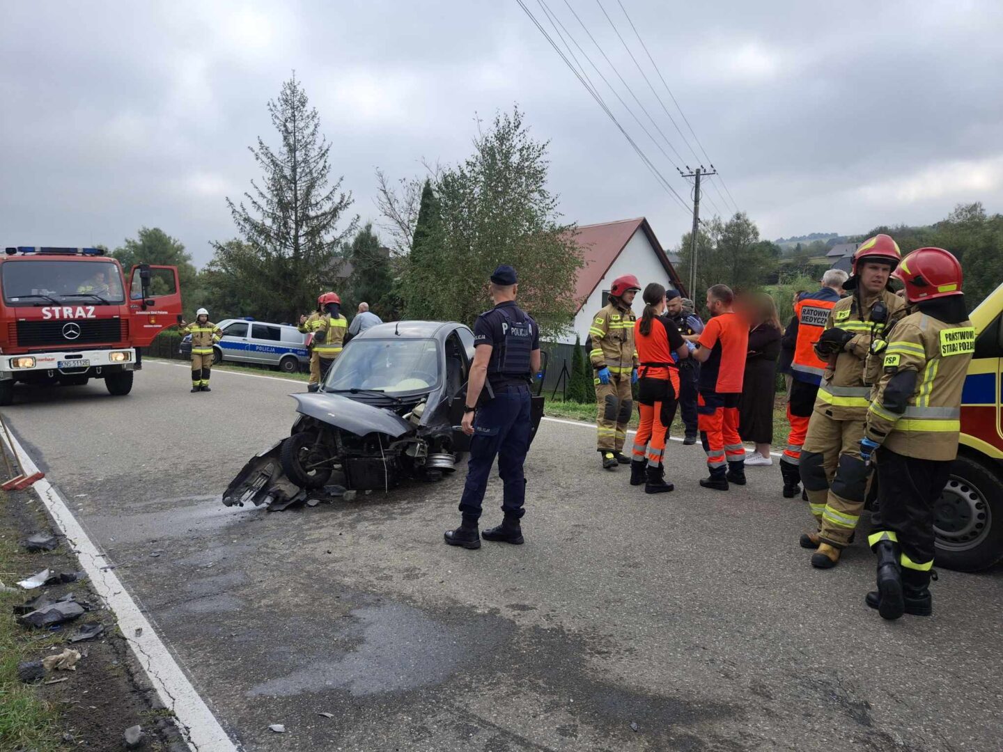 wypadek Korzenna
