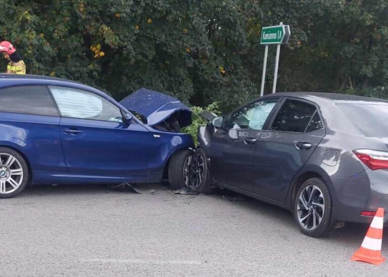 Cztery osoby w szpitalu. Trwa ustalanie przyczyn wypadku w Nowym Rybiu