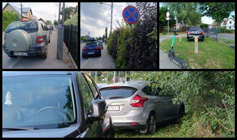 Postojowy chaos przy basenie nad Łubinką [ZDJĘCIA]